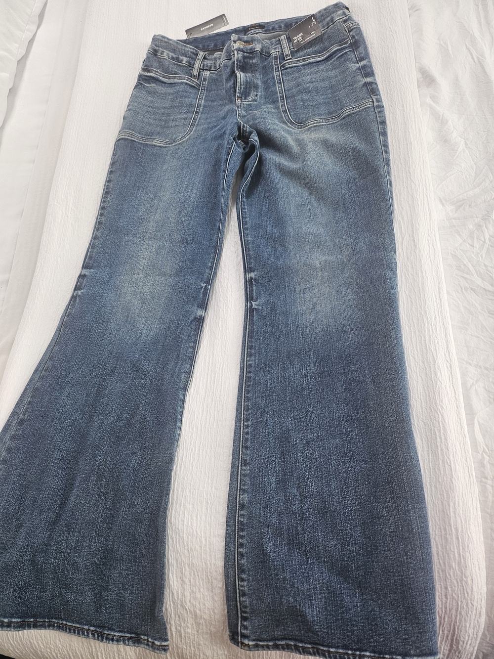 Express 70's Flare Jeans LS